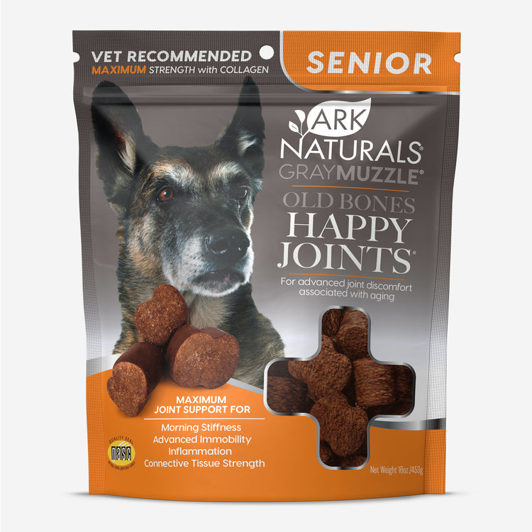 Ark Naturals Gray Muzzle Old Bones Happy Joints Max Strength